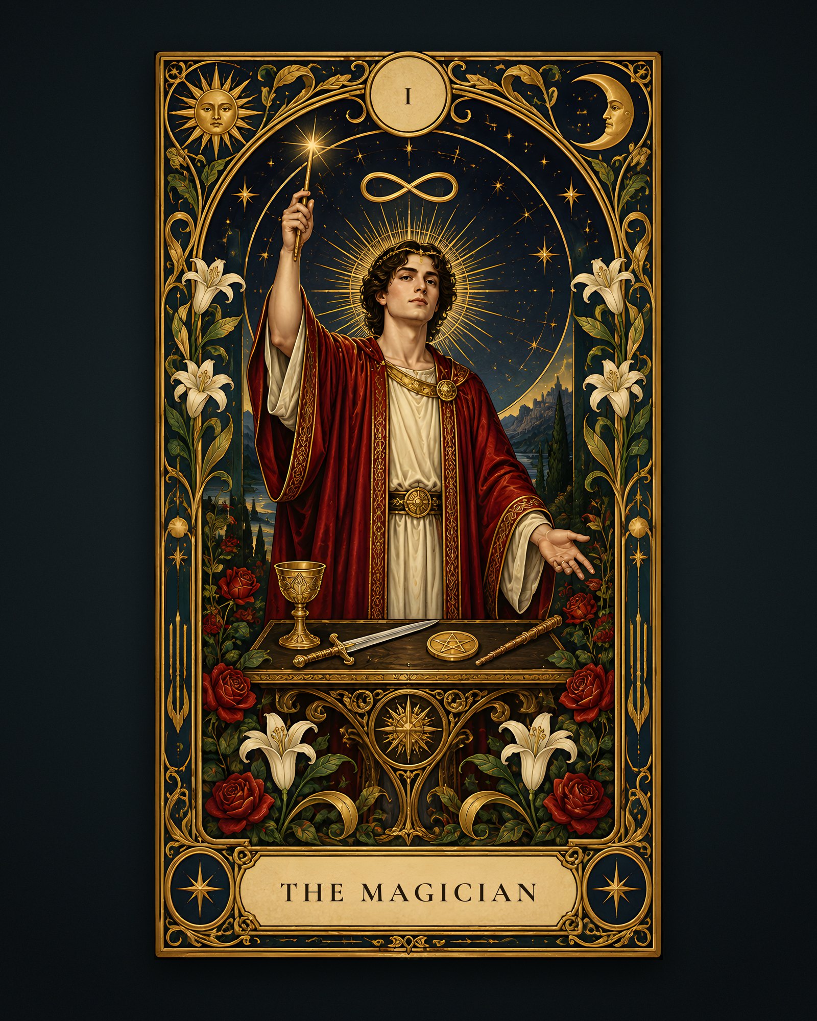 Midnight Tarot: The Magician