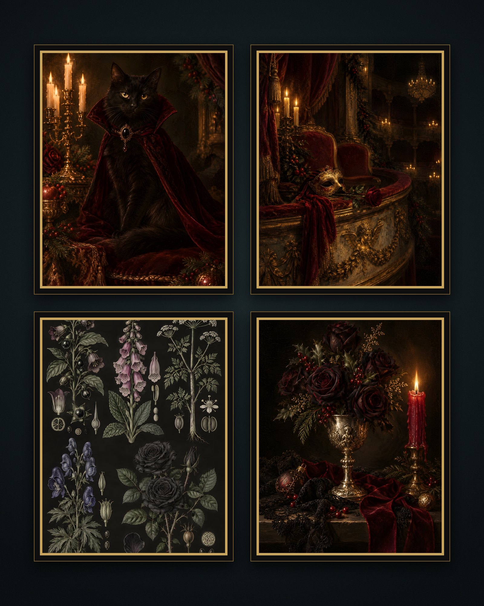 Vamp Romantic — 4-Print Set
